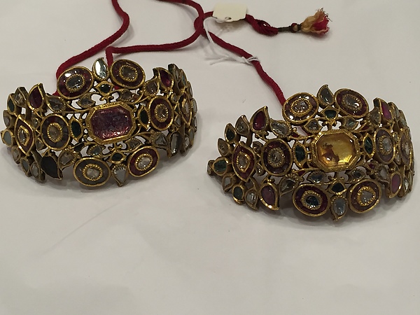 Armband (Bazuband), One of a Pair by an unrecorded maker, The Metropolitan Museum of Art